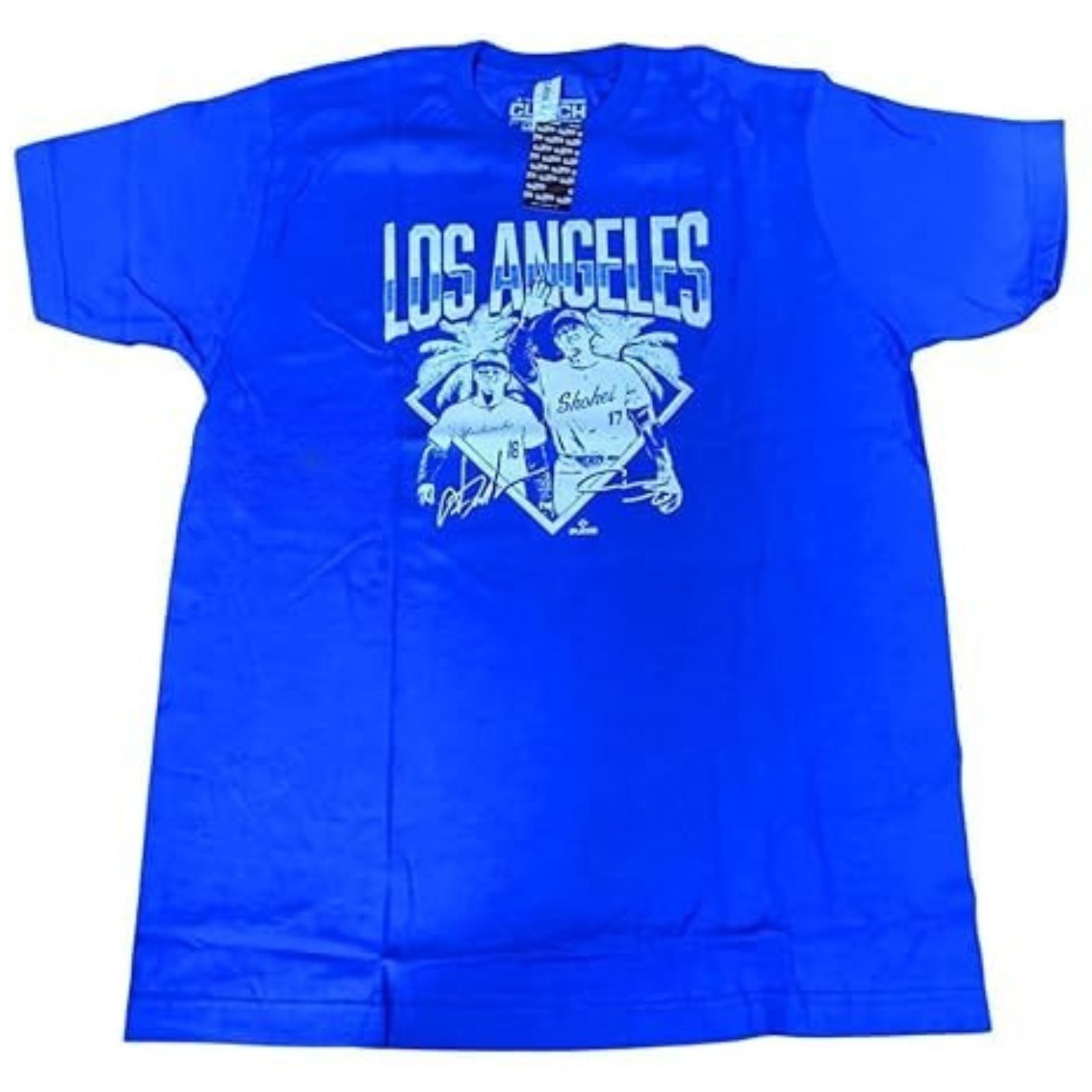 【MLB 公式】大谷翔平 山本由伸 Tシャツ [In The Clutch] ドジャース los angeles ...