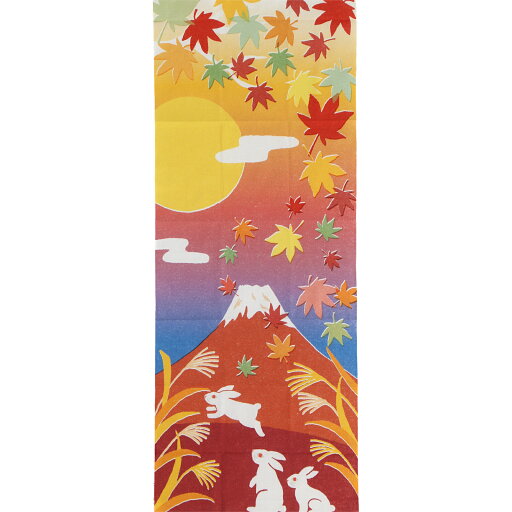 JAPATRA 手ぬぐい 秋の富士山 日本製 インクジェットプリント【2025SS】 JAPATRA 手ぬぐい 秋の富士山 日本製 インクジェットプリント【2025SS】