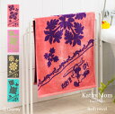 マラソン先行SALE30%OFF【 キャシーマム ディズニー 】バスタオル 60cm×120cmハワイアンキルト柄 ミッキーマウス【 綿100% ハワイアン雑貨...