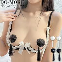 【送料無料】ニップレス スパンコール タッセル セクシー 水着 ドレス マイクロビキニ ニップル シール ヌードブラ グラビア コスプレ コスチューム ドレスインナー ニプレス