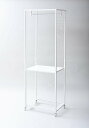 【中古】【未使用新品外箱傷み】山善 ハンガーラックチェスト アイボリー RSH-W(GWH/IV)チェストは別売り※北海道沖縄発送不可