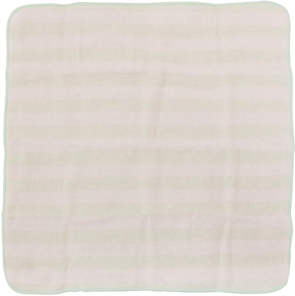 【即発送】小久保工業所 ガーゼ洗顔タオル グリーン 25×25cm KH-061