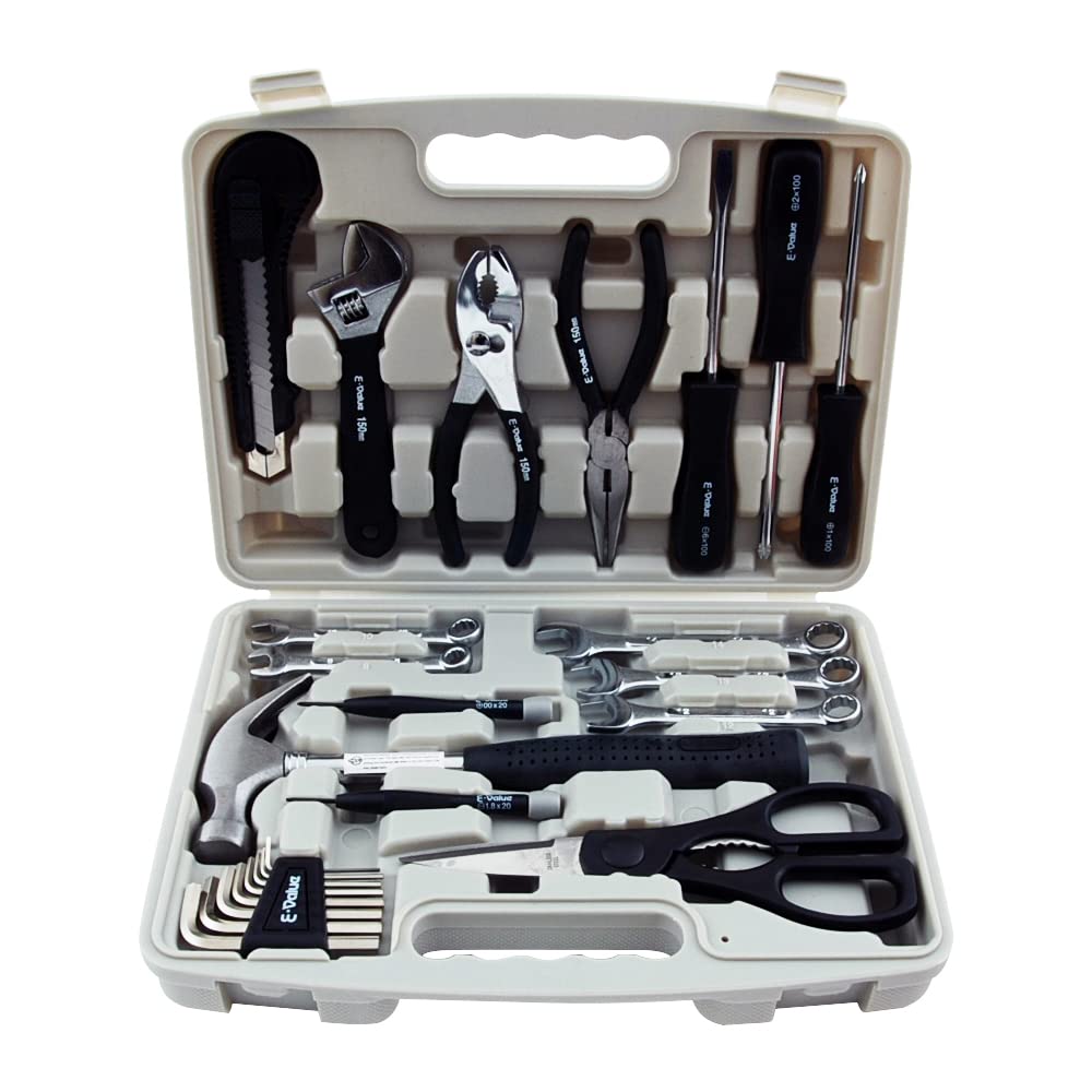 【即発送】イーバリュー(E-Value) ツールセット 日曜大工住まいのメンテナンス用24点組 ETS-24H※北海道..