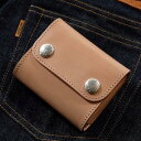 レッドムーン 財布 REDMOON ハーフウォレット THW03-TW オリジナルボタン レザーウォレット(4)