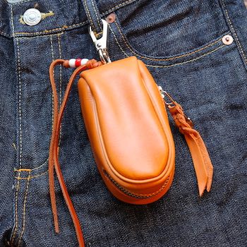 レッドムーン キーケース REDMOON RM-KBLP キーバッグ ラージサイズ 　グローブレザー プレーンタイプ【送料無料】