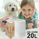 【 室内に付着した 付着除菌消臭 室内付着菌対策 】ジアニスト20L 超音波噴霧器付 次亜塩素酸500ppm 希釈しスプレー利用可次亜塩素酸水対応 加湿器 入対...