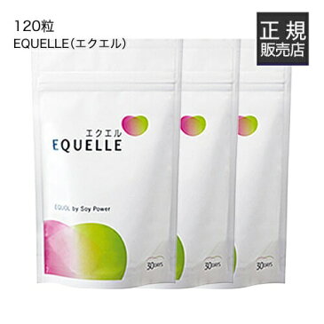 エクエル 【2営業日以内出荷】パウチタイプ 大塚製薬 120粒×3袋 [ エクオール 大豆イソフラボン サプリ EQUELLE 【大人気】【メール便】【送料無料】楽天セールスタート