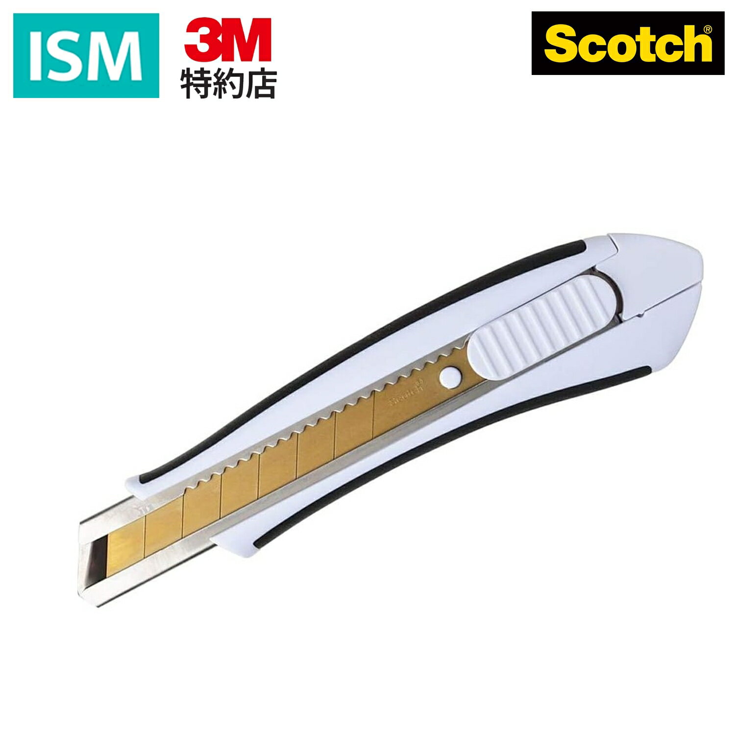 3M スコッチ チタンコート カッター L TI-CHL Scotch カッターナイフ 錆に強い 鋭い切れ味 耐久性 高硬度チタニウム ハイスペック