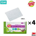 【送料無料 15%オフ】 【4個】3M スコッチブライト フロア用 ドライシート 18枚入り 4パックセット スリーエム 床掃除 不織布 ペットの毛 髪の毛