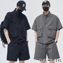 セットアップ メンズ 夏 半袖 ハーフパンツ 上下セット 夏 半袖 大きいサイズ ジャージ 上下 メンズ 夏用 上下 セットアップ スウェット 半袖 スポーツ ...
