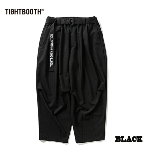 TBPR(タイトブース)2025 SUMMER COLLECTION 4thTRO BALLOON PANTSBlackTIGHTBOOTH PRODUCTION(タイトブース プロダクション)