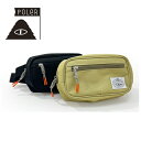 POLER(ポーラー)SLING BAGKHAKI/BLACKボディバッグ ウエストポーチアウトドア キャンプ 送料無料