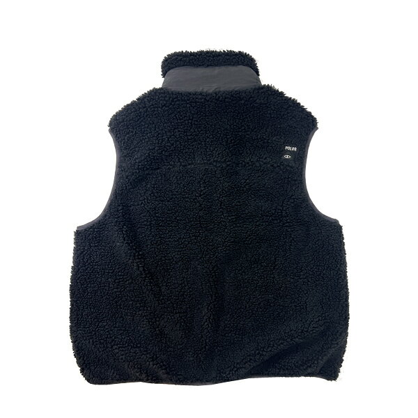 iS OLLiES 楽天市場店のPOLER(ポーラー)2023A/WPOLER JACQUARD SHERPA VESTCREAMベストアウトドアキャンプ｜アングル3