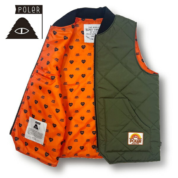 POLER(|[[)2023A/WPOLER DIAMOND QUILTED VEST2ColorxXgAEghALv