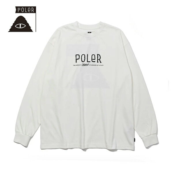 POLER(ポーラー)2025A/WFURRY FONT RELAX FIT L/S TEE3Color送料無料