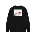 HUF(ハフ)SEDUCTIVE LS TEEBLACKロングスリーブTシャツ(skateboard)(skater)(スケートボード)キース・ハフナゲル(4)