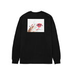 HUF(ハフ)SEDUCTIVE LS TEEBLACKロングスリーブTシャツ(skateboard)(skater)(スケートボード)キース・ハフナゲル