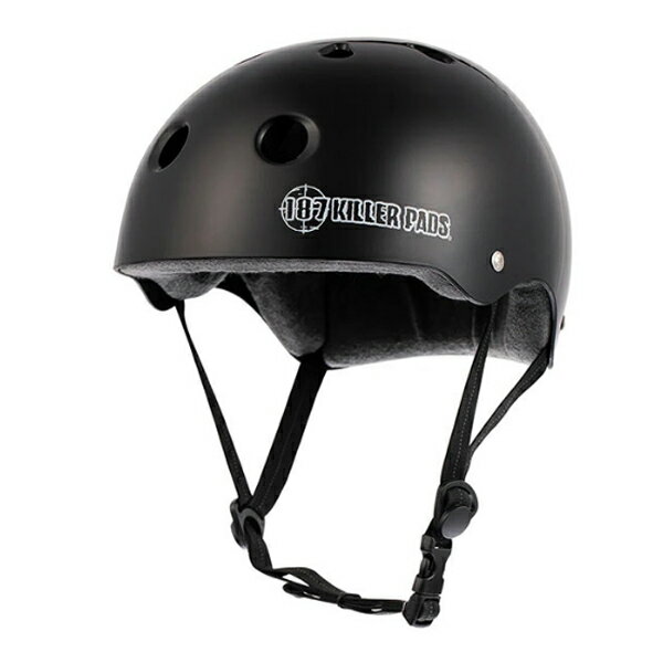 187 Pro Skate Helmet Black Matte Sweatsaver Linerヘルメット軽量防具 洗えるskateboard スケートボードBMX送料込み