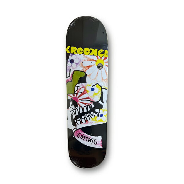 KROOKED(륭å) KR BRD GOTWIG OLD BLOOM 8.25skateboard(ǥå)ȥܡɥǥåơդ