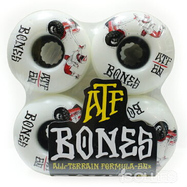 BONES WHEEL ATF60B(80A)52mm/54mm/56mm/60mm(ソフトウィール)(skateboard)(スケートボード)(スケボー)(ボーンズ) (街乗り)(クルージング)