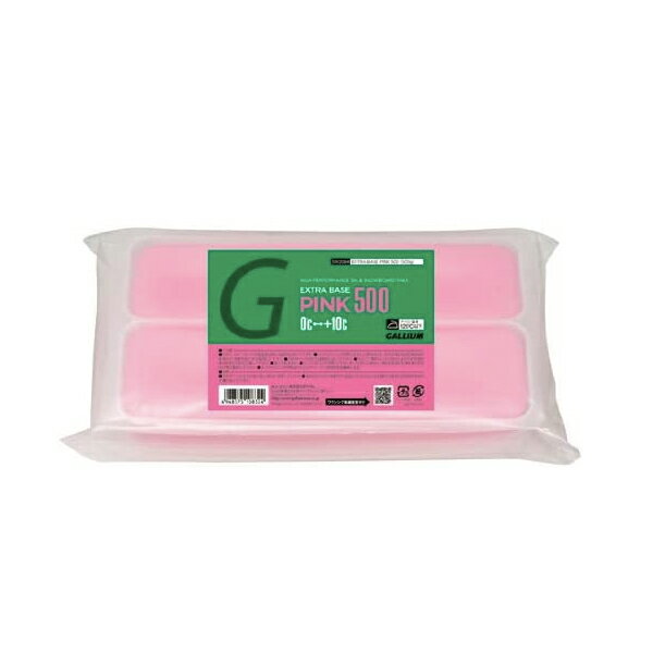 GALLIUM(ガリウム)EXTRA BASE PINK 500PINK(500g)(snowboard)(スノーボード)(雪)(スノボ)(パラフィンワックス)(下地)(メンテナンス)