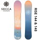 SECCA snowboardRISE144/148pE_[/t[CfBO2023-24f(snowboard)(Xm[{[h)WOMEN'S`[ibvς݈n