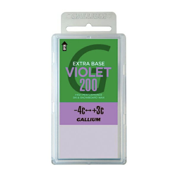 GALLIUM(KE)EXTRA BASE VIOLET 200VIOLET (200g)(snowboard)(Xm[{[h)()(Xm{)(ptBbNX)(n)(eiX)