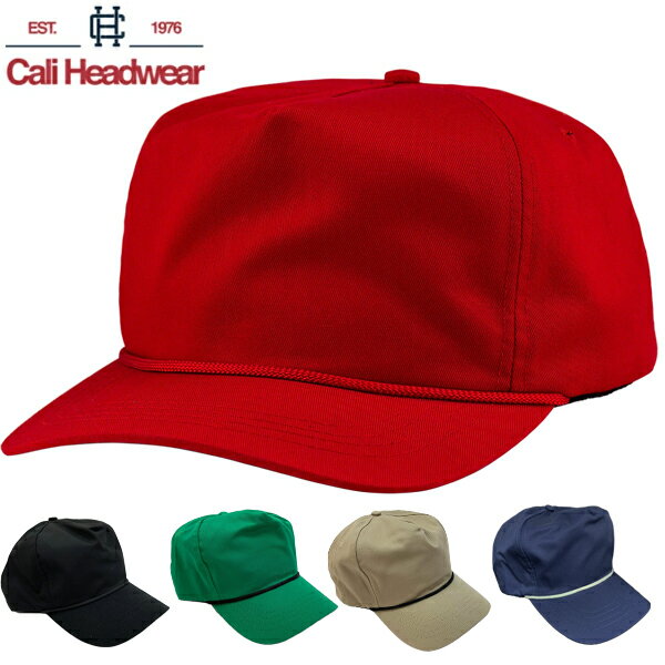 Cali Headwear カリヘッドウェア トランプ大統領 キャップ メンズ 芯なし アメリカ製 5 Panel Patriot Made In U.S.A