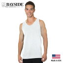 アメリカ生産 ベイサイド タンクトップ BAY SIDE MADE IN USA MEN’S TANK TOP