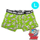 【パンツ3枚購入でメール便送料無料】トムとジェリー トム総柄 ボクサーパンツ WB2969 Lサイズ メンズ 見せパン 綿混素材 ギフトにも最適 キャラクターグ...