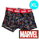 【パンツ3枚購入メール便送料無料】マーベル MARVEL スパイディ コミック ボクサーパンツ (XL)サイズ ブラック/メンズ/綿100/レディース/キャラク...