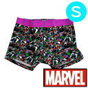 【パンツ3枚購入メール便送料無料】マーベル MARVEL ヴェノム ボクサーパンツ (S)サイズ ブラック/メンズ/綿100/レディース/キャラクター/下着