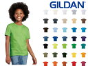 ギルダン GILDAN Tシャツ 半袖 子供用 カラー 20色 XS〜Lサイズ #2000B Ultra Cotton 6.0 oz Short Sleeve T-Shirt Youth