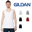 ギルダン GILDAN タンクトップ メンズ 白 S〜XLサイズ #2200 Ultra Cotton 6.0 oz Tank Top