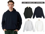 LOS ANGELES APPAREL 󥼥륹ѥ ץ륪С ѡ إӡ  ǥ 14oz. Heavy Fleece Hooded Pullover Sweatshirt