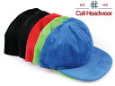 Cali Headwear カリヘッドウェア コーデュロイ キャップ メンズ 芯なし 6 Panel Unstructured Corduroy