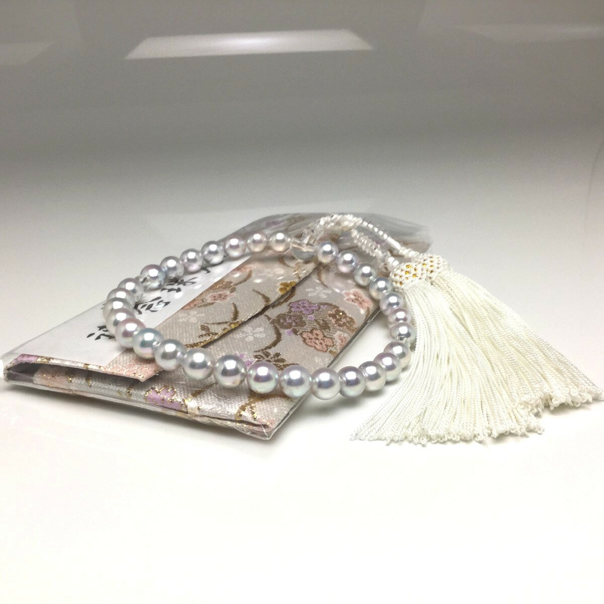 真珠念珠パールアコヤ真珠8.0-8...