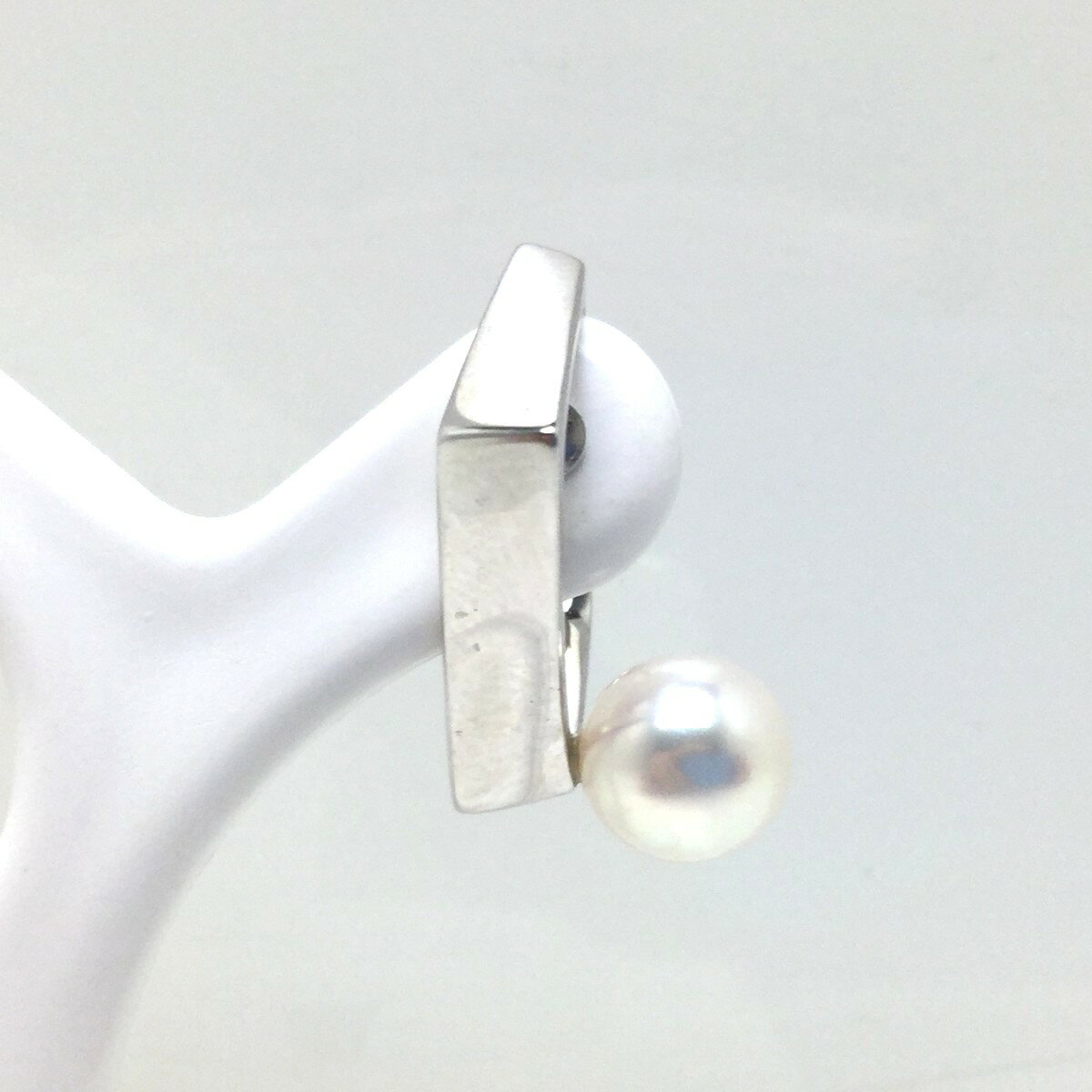 Rakuten - 真珠 イヤーカフ パール アコヤ真珠 6.5~7.0mm ホワイトピンク シルバー 79655 イソワパール