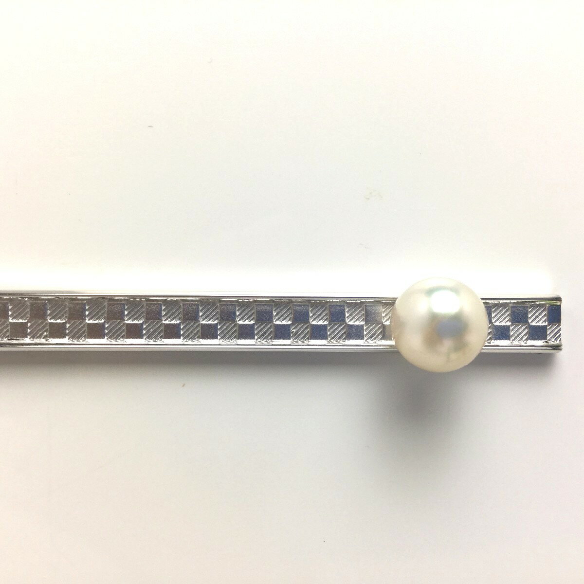 Rakuten - 真珠 ネクタイピン パール アコヤ真珠 8.7mm ホワイト シルバー 73646 イソワパール