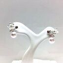 真珠 ピアス パール アコヤ真珠 スタッド 5.0-5.5mm ホワイトピンク K10 ホワイトゴールド 天然石 67011 イソワパール(4)