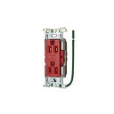 【返品可 保証有】 ML医用接地埋込ダブルコンセント C形 Sタイプ 15A 125V 赤 ML1282T4R 配線器具 配線部材 医療用