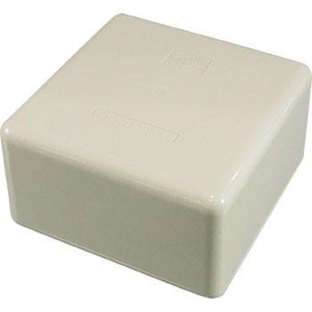 【返品可 保証有】 プールボックス アイボリー 平蓋 平150×150×75 P-151575W