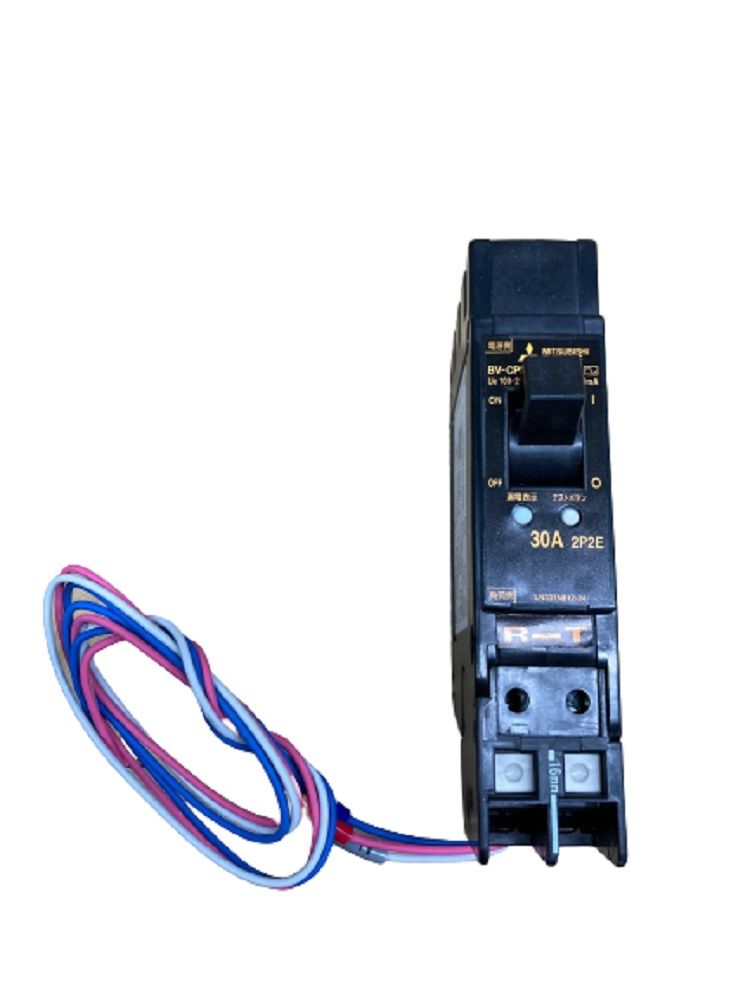 【返品可 保証有】 分電盤用遮断器 2P2E BV-CP2 30A 30MA AL