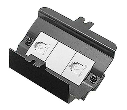 【返品可 保証有】フロアコン用器具ブロック モジュラジャック2コロ DU7595 【返品可 保証有】フロアコン用器具ブロック モジュラジャック2コロ DU7595