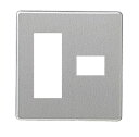 【返品可 保証有】 新金属プレート2型 標準プレート 4個用/3個+1個用 5枚入 WN6574K-05