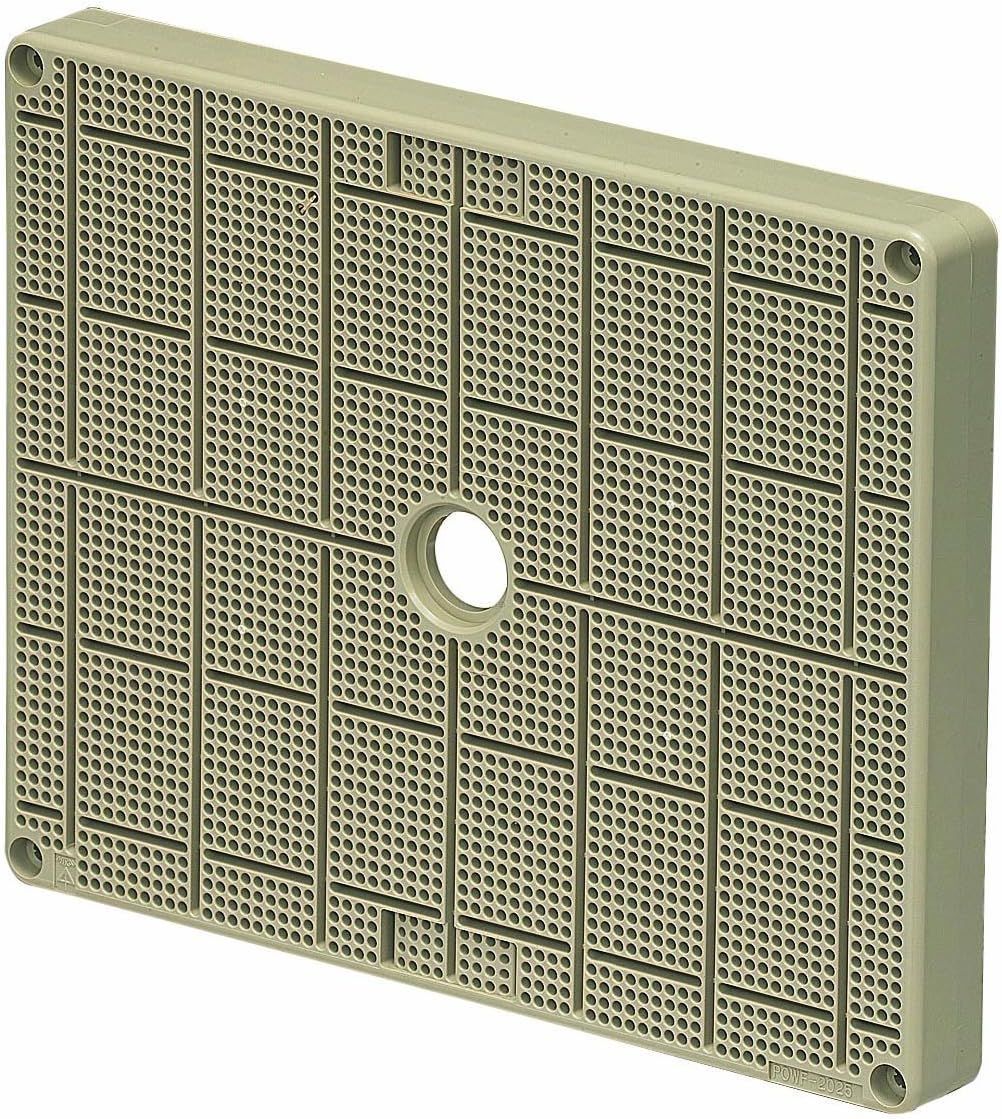 【返品可 保証有】 ポリ台 取付自在型 照明器具取付用プラスチック絶縁台 ベージュ POWF-2025J