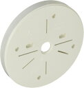 【返品可 保証有】 ポリ台 (照明器具取付用プラスチック絶縁台) 白 POW180W