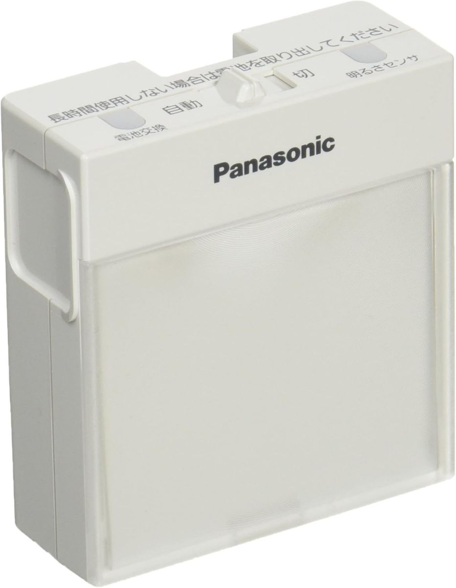 【返品可 保証有】明るさセンサ付ハンディホーム保安灯 ホワイト WTF4088W