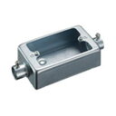 【返品可 保証有】 ねじなし露出スイッチボックス 1個用2方出 15個入 DS71251K-15