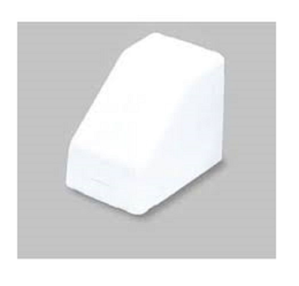 メタルエフモール/メタルモール 付属品 コーナーボックス ホワイト B小型 BS2082